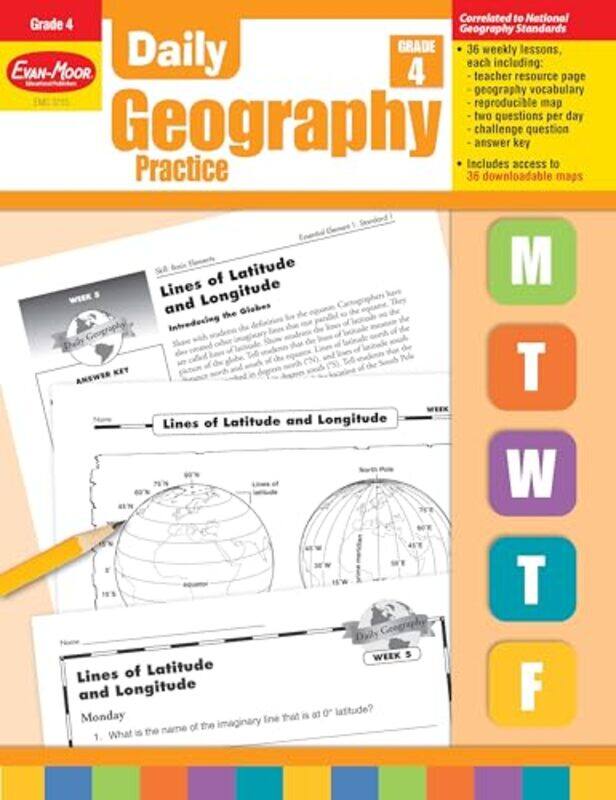 

Daily Geography Practice Gr4 By Gr4 - Paperback