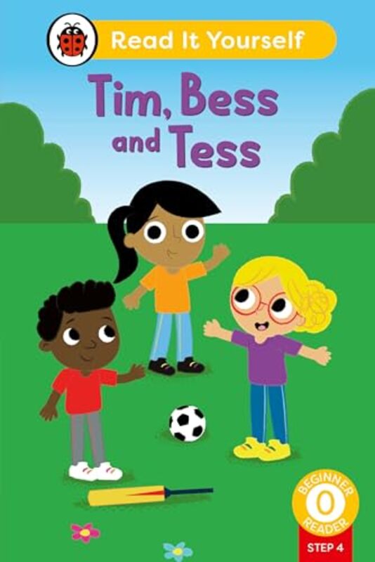 Tim Bess and Tess Phonics Step 4 Read It Yourself Level 0 Beginner Reader by Ladybird-Hardcover