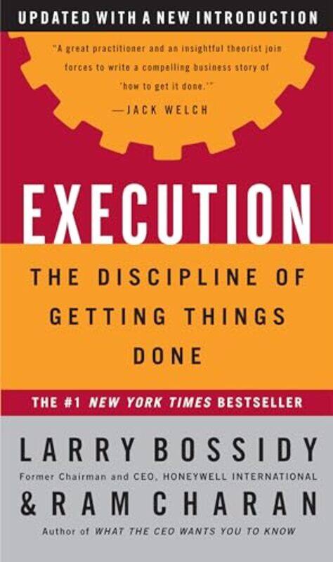 

Execution The Discipline Of Getting Thin By Bossidy Larry - Hardcover