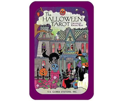 Halloween Tarot In A Tin, Flash Cards, By: Kipling West