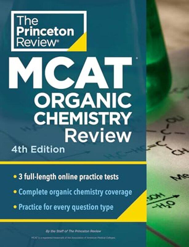 

Princeton Review MCAT Organic Chemistry Review by Christina Leaf-Paperback