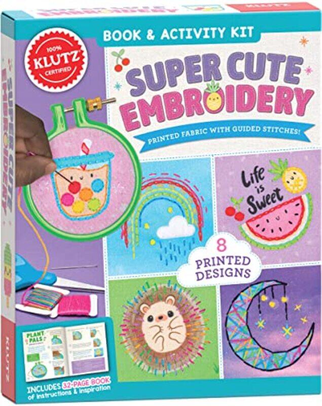 

Super Cute Embroidery by Editors of Klutz-Paperback
