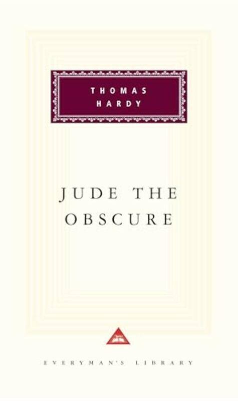

Jude The Obscure Everymans Library Cloth by Thomas Hardy , Hardcover
