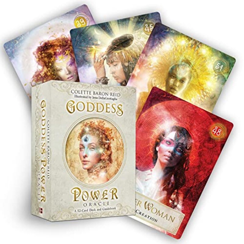 Goddess Power Oracle (Standard Edition): Deck and Guidebook , Paperback by Baron-Reid, Colette