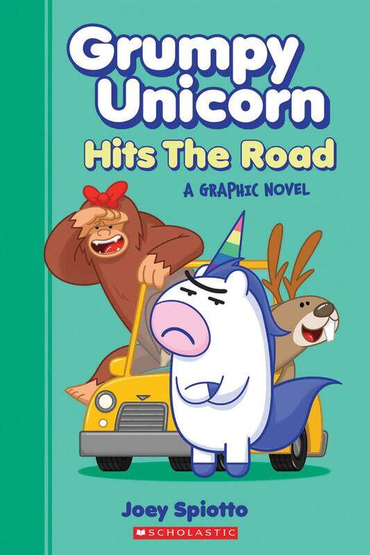

Grumpy Unicorn Hits the Road (Grumpy Unicorn Graphic Novel), Paperback Book, By: Joey Spiotto