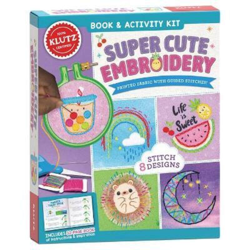 

Super Cute Embroidery.paperback,By :Editors of Klutz