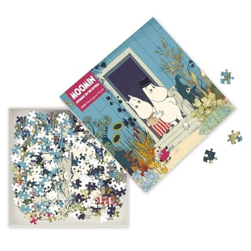 

Adult Jigsaw Puzzle Moomins On The Riviera 1000Piece Jigsaw Puzzles By Flame Tree Studio - Paperback