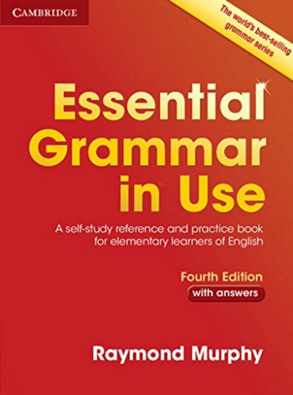 

Essential Grammar in Use with Answers: A Self-Study Reference and Practice Book for Elementary Learn, Paperback Book, By: Raymond Murphy