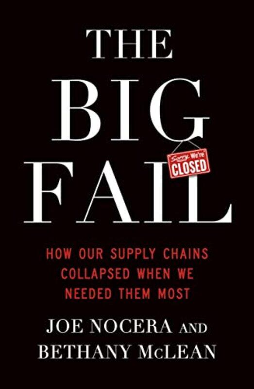 

Big Fail By Bethany Mclean Paperback