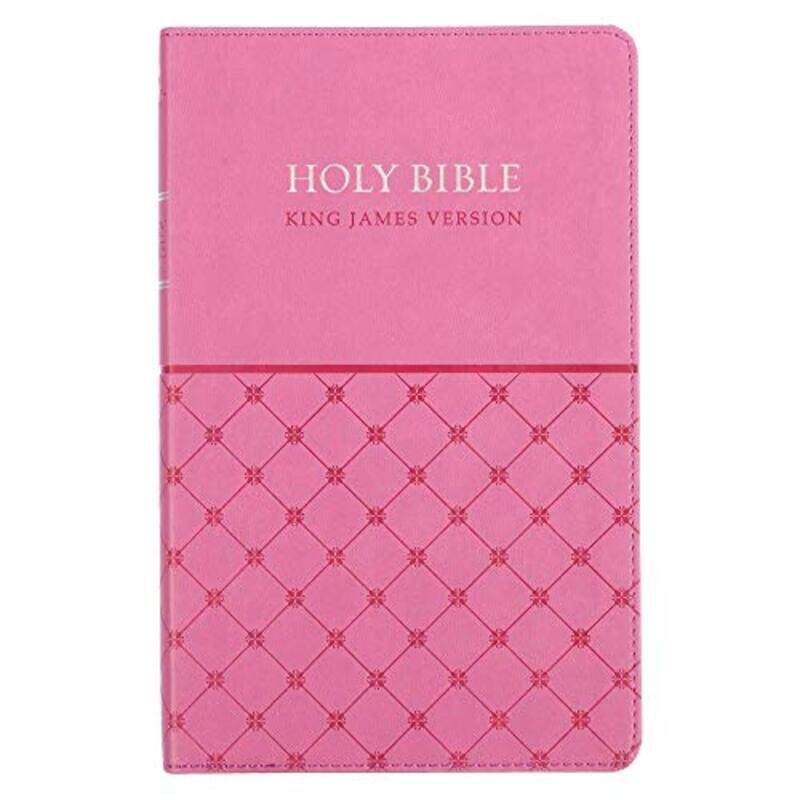 

Kjv Bible Gift Edition Faux Leather Pink by Christian Art Publishers - Paperback