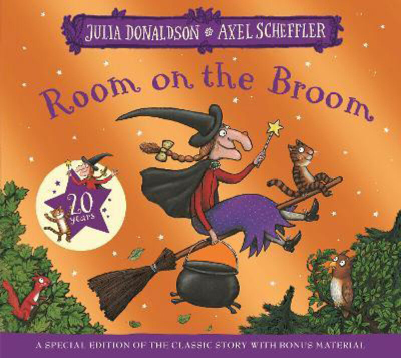 

Room on the Broom 20th Anniversary Edition, Paperback Book, By: Julia Donaldson