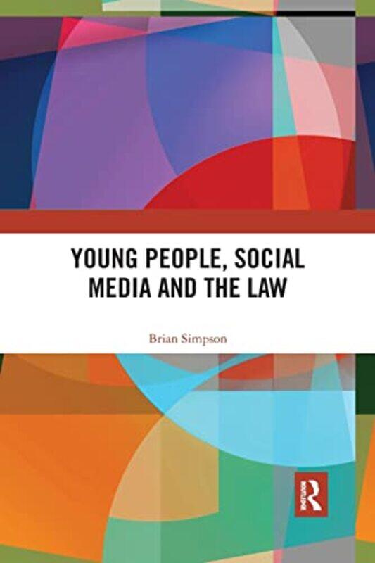 

Young People Social Media and the Law-Paperback