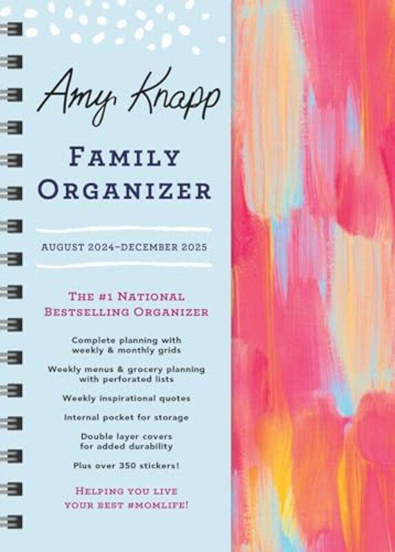 

2025 Amy Knapps Family Organizer August 2024 December 2025 By Knapp, Amy - Paperback