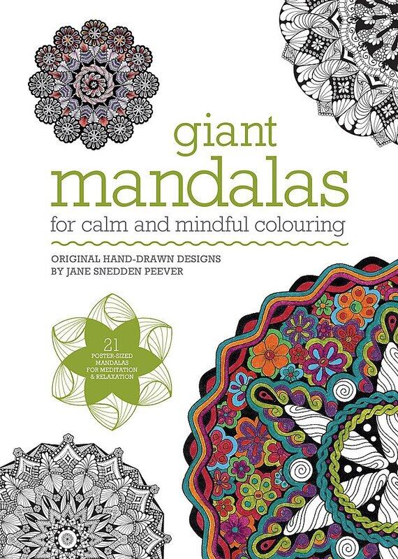 

Giant Mandalas: For calm and mindful colouring