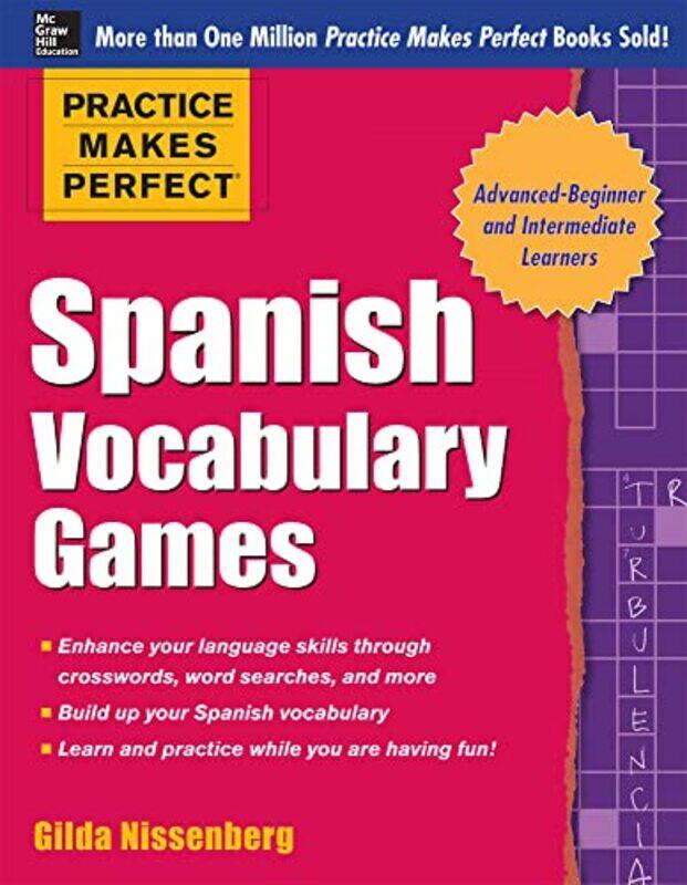 

Practice Makes Perfect Spanish Vocabulary Games by Matthias Strohn-Paperback
