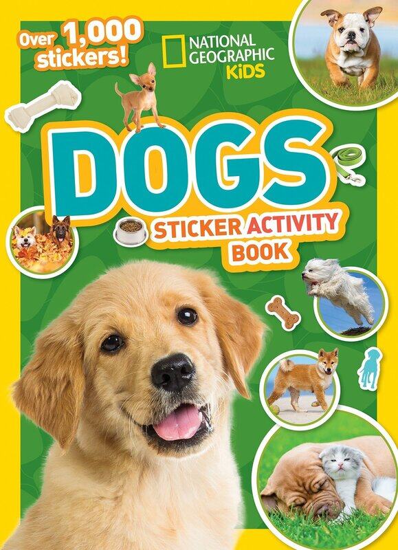 

National Geographic Kids Dogs Sticker Activity Book, Paperback Book, By: National Geographic Kids