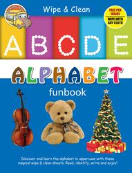 Wipe & Clean Alphabet Funbook, Hardcover Book, By: Om Books Editorial Team