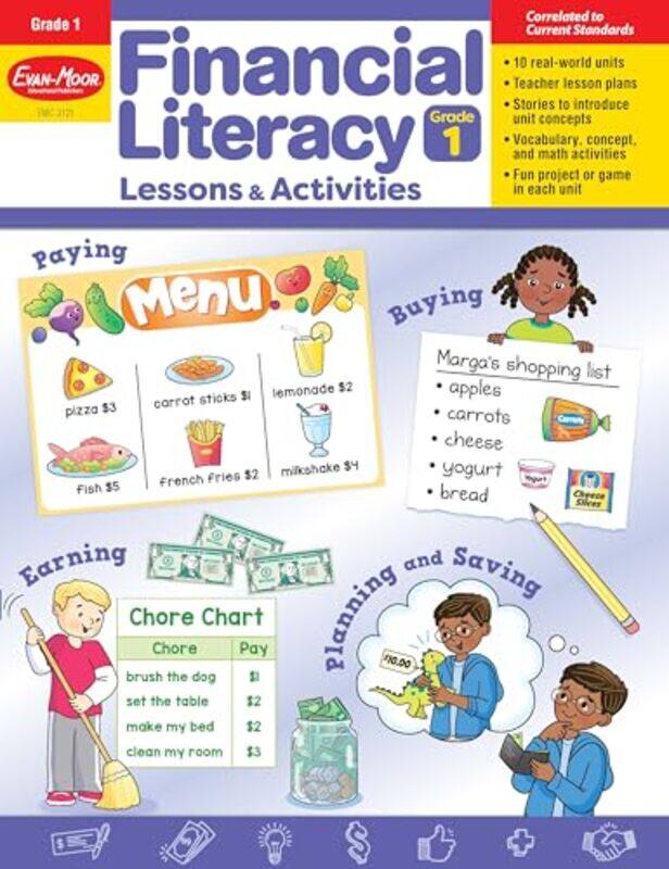 

Financial Literacy Lessons And Activities By Gr1 - Paperback