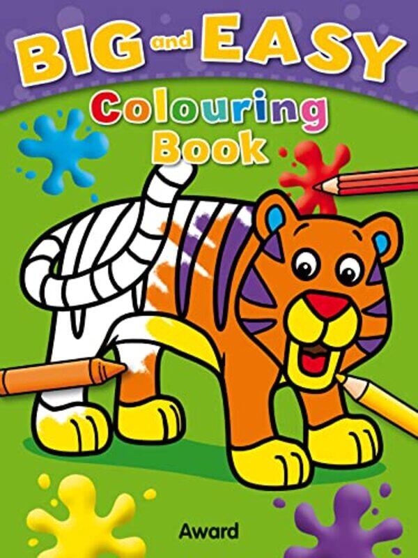 

Big and Easy Colouring Books Tiger by Angela Hewitt-Paperback