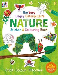 The Very Hungry Caterpillar Nature Sticker and Colouring Book Paperback by Eric Carle