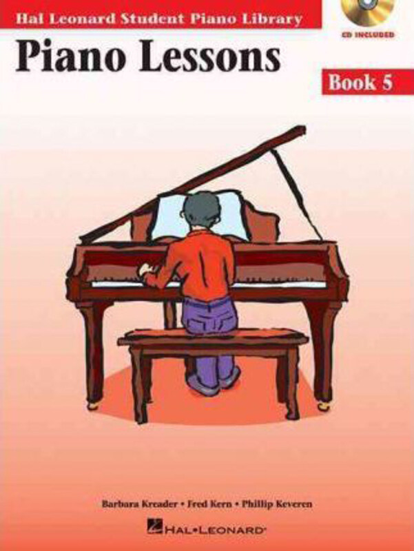 

Piano Lessons Book 5: Hal Leonard Student Piano Library, Audio CD, By: Barbara Kreader
