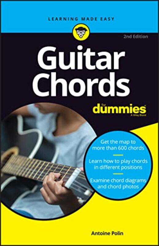 

Guitar Chords For Dummies by Antoine Polin-Paperback