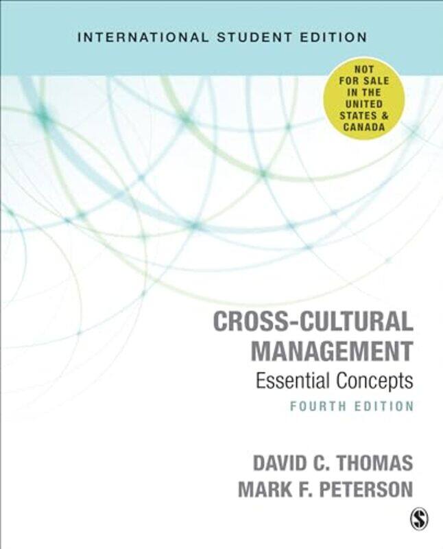 

CrossCultural Management by David C ThomasMark F Peterson-Paperback