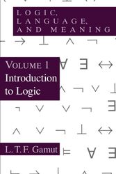 Logic Language and Meaning Volume 1 by L T F Gamut-Paperback