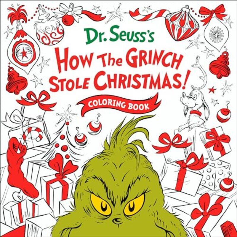 

How The Grinch Stole Christmas Coloring By Random House - Paperback