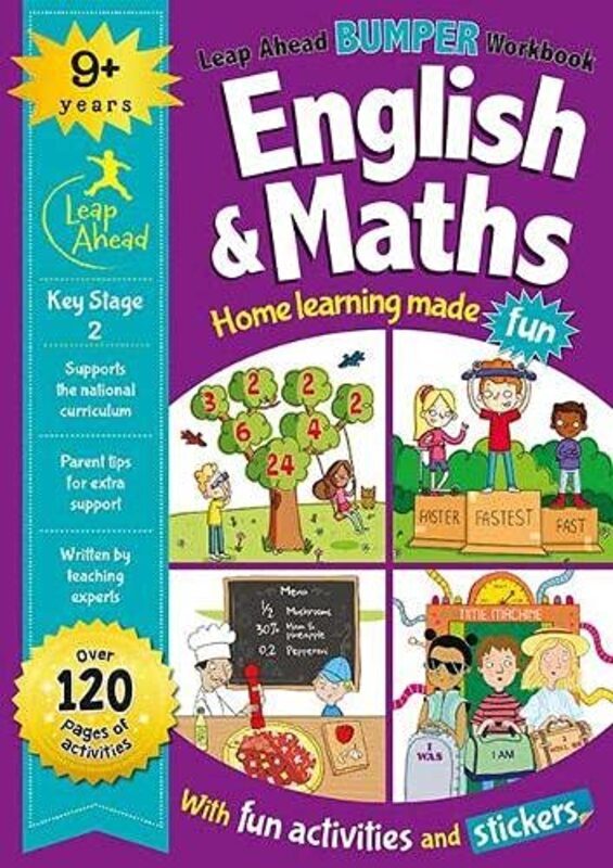 Leap Ahead Bumper Workbook: 9+ Years English & Maths, Paperback Book, By: Igloo Books