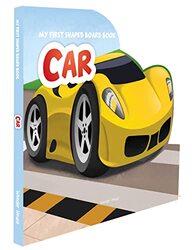 My First Shaped Board Books For Children: Transport - Car , Paperback by Wonder House Books