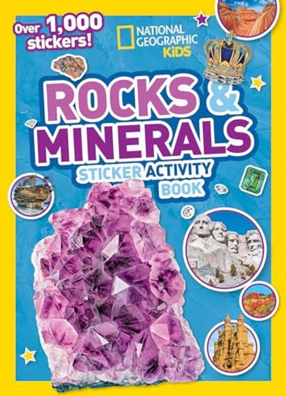 

Rocks and Minerals Sticker Activity Book by Tristan Gooley-Paperback