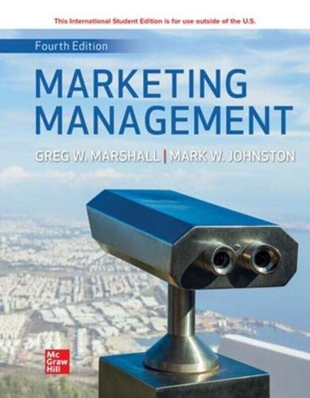 

ISE Marketing Management,Paperback,by:Marshall, Greg - Johnston, Mark