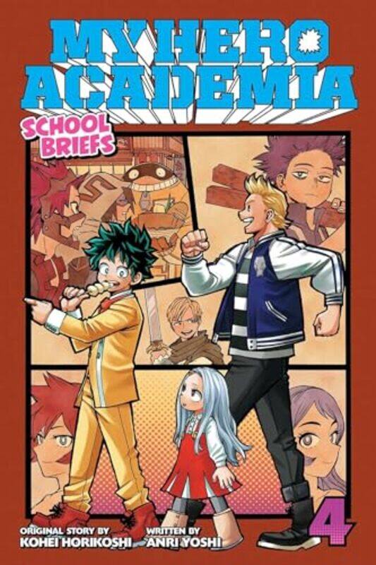 

My Hero Academia School Briefs Vol 4 by Anri YoshiCaleb Cook-Paperback