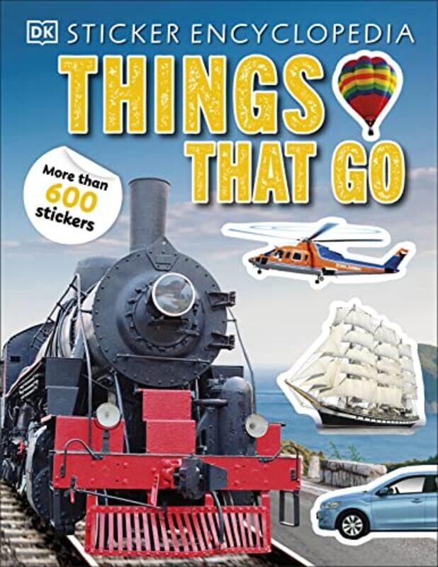 

Sticker Encyclopedia Things That Go by DK-Paperback