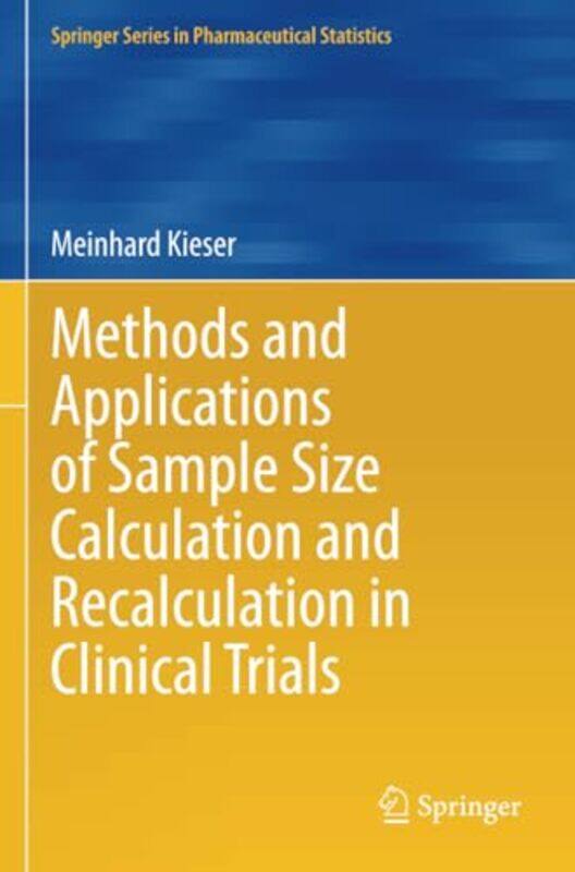 

Methods and Applications of Sample Size Calculation and Recalculation in Clinical Trials by Dr Joanna LaPrade-Paperback