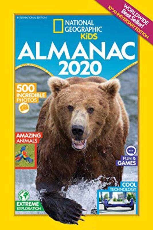 

National Geographic Kids Almanac 2020, International Edition, Paperback Book, By: National Geographic Kids