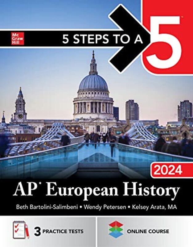 

5 Steps to a 5 AP European History 2024 by Beth Bartolini-SalimbeniWendy PetersenKelsey Arata-Paperback