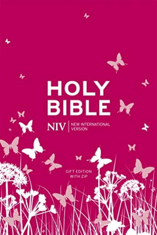 

Niv Pocket Pink Softtone Bible With Zip,Paperback By Version, New International