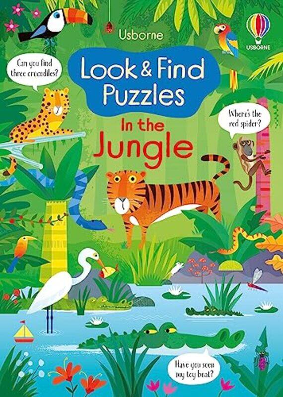 

Look and Find Puzzles In the Jungle by Kirsteen RobsonGareth Lucas-Paperback