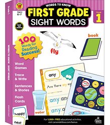 Words To Know Sight Words Grade 1 By Brighter Child - Carson Dellosa Education - Paperback