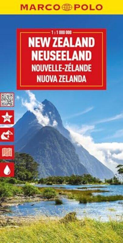 

New Zealand Marco Polo Map by Marco Polo-Paperback