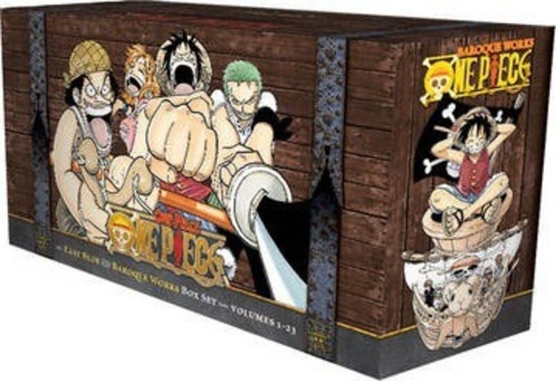 

One Piece Box Set 1: East Blue and Baroque Works: Volumes 1-23 with Premium, Paperback Book, By: Eiichiro Oda