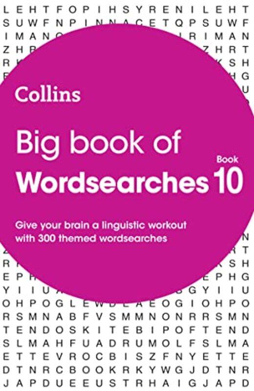 

Big Book Of Wordsearches 10: 300 Themed Wordsearches (Collins Wordsearches) By Collins Puzzles Paperback