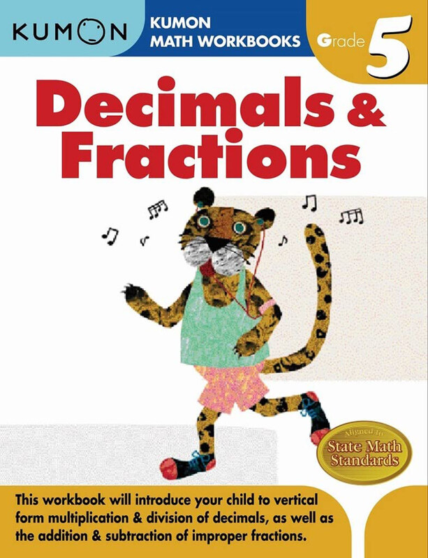 

Decimals & Fractions Grade 5, Paperback Book, By: Kumon