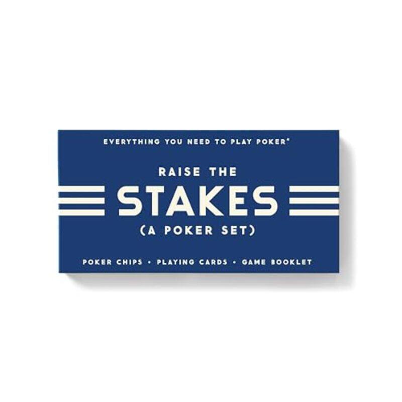 

Raise The Stakes Poker Game Set By Brass Monkey -Paperback