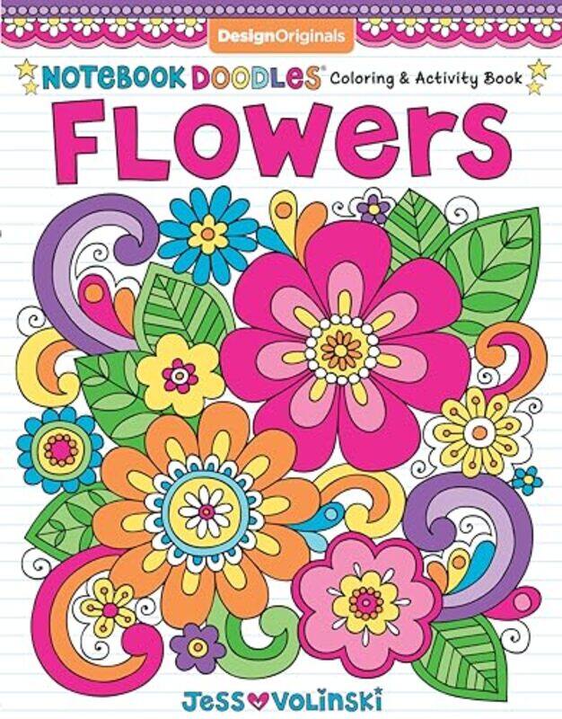 

Notebook Doodles Flowers by Jess Volinski-Paperback