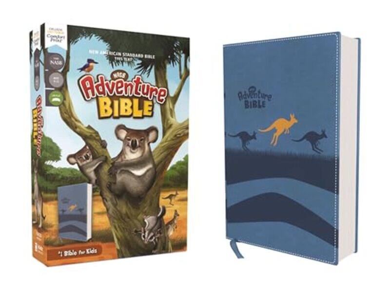 

Nasb Adventure Bibleeathersoft Blue Full Color Interior Redetter 1995 Text Comfort Print By Richards, Lawrence O. - Paperback