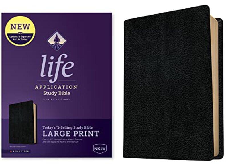 

Nkjv Life Application Study Bib E03 Lp By Nkjv Rl Bonded Lthr Blk - Hardcover