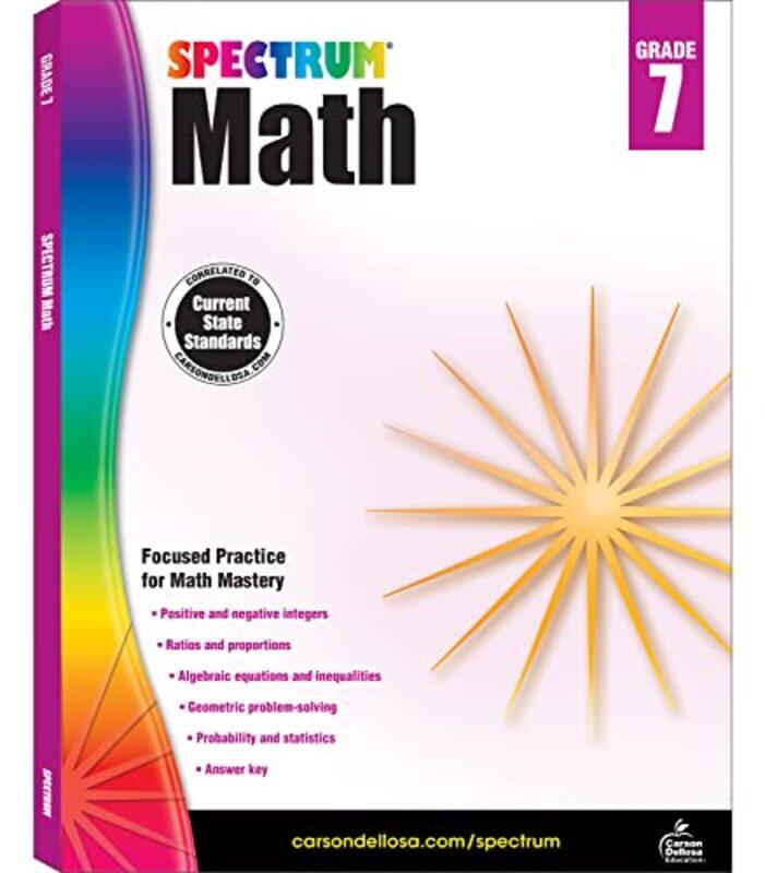 

Math Gr7 New By Spectrum - Paperback